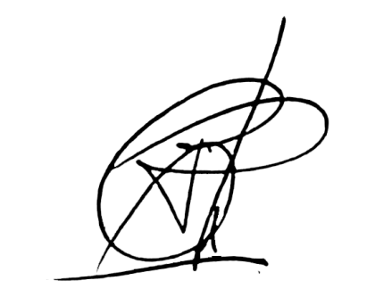 Firma de Pedro Chervero