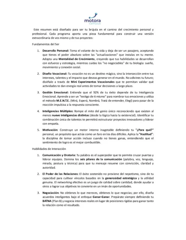 Tapa de la guía gratuita de Motora Campus